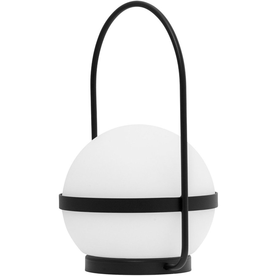 Dyberg Larsen Summer Tr�dl�s Lanterne LED 2 stk. H18,5 cm, Hvid/Sort