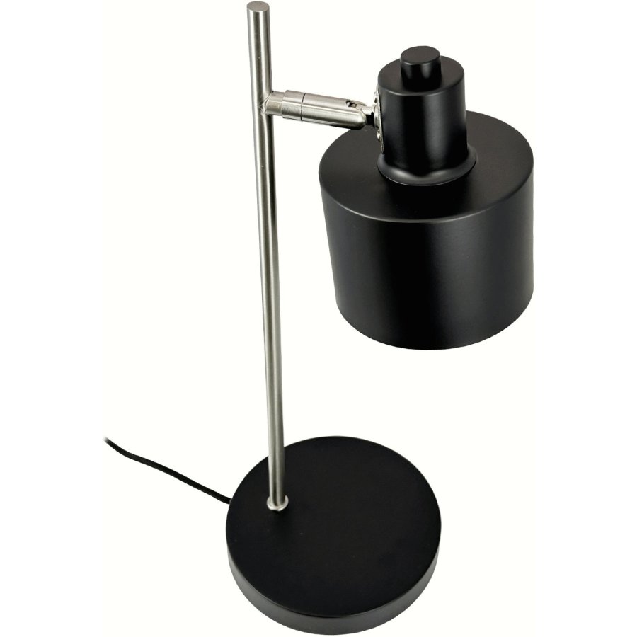 Dyberg Larsen Ocean Bordlampe H43, Sort/B�rstet St�l