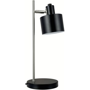 Dyberg Larsen Ocean Bordlampe H43, Sort/B�rstet St�l