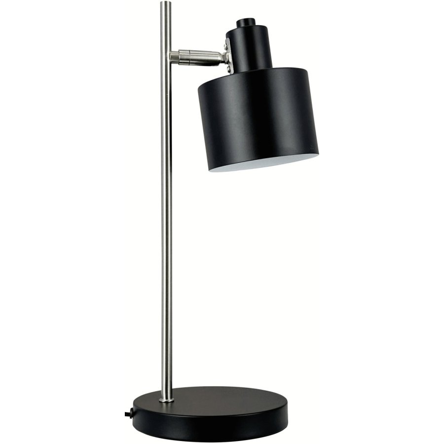 Dyberg Larsen Ocean Bordlampe H43, Sort/B�rstet St�l