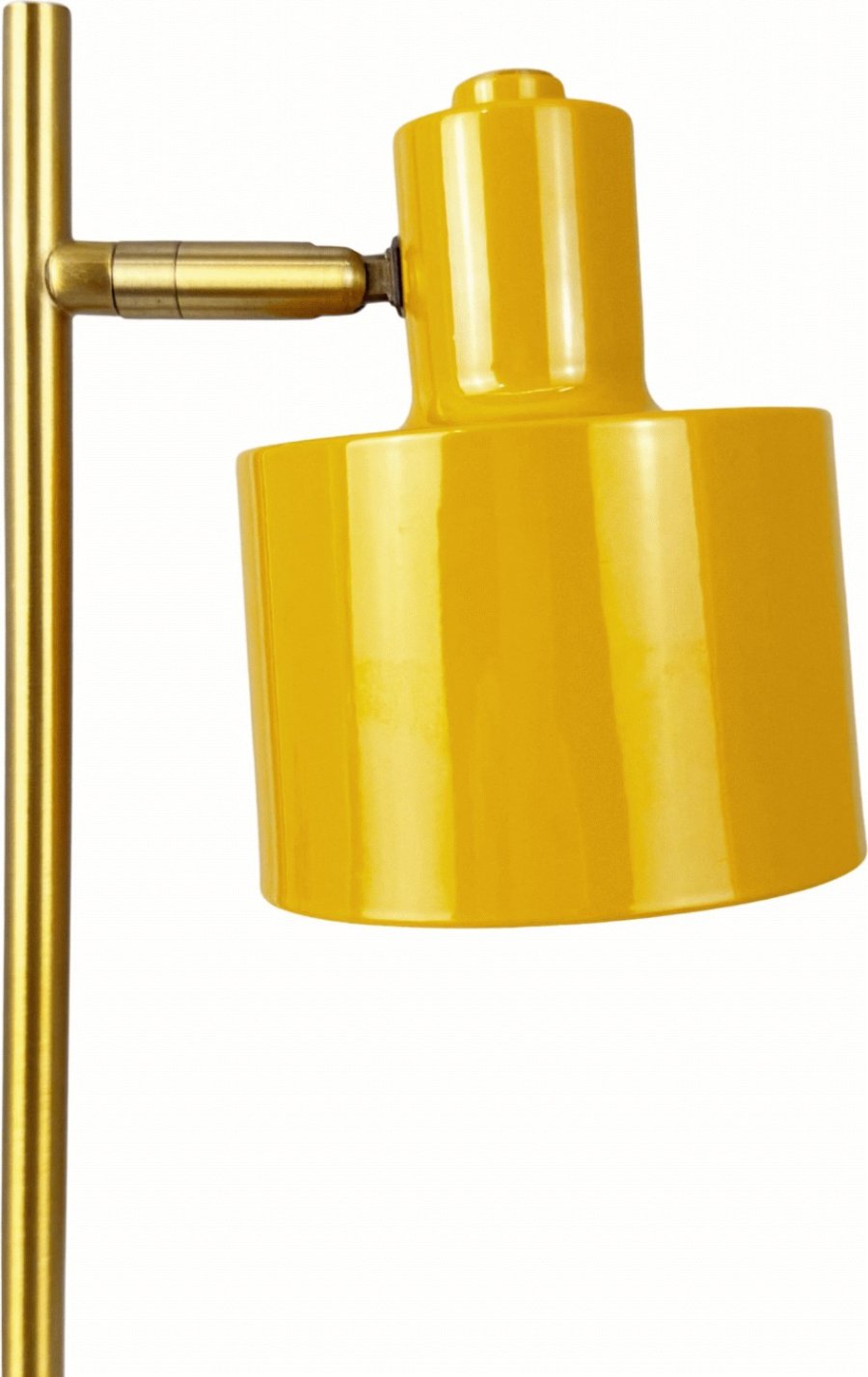 Dyberg Larsen Ocean Akku-Tischlampe Mini LED H28 cm, Curry/Messing/T&uuml;rkis