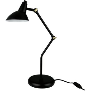 Dyberg Larsen Vela Tischleuchte H44,7, Schwarz