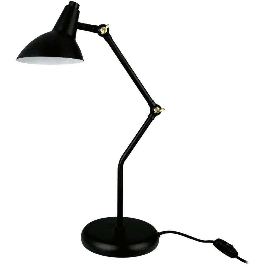 Dyberg Larsen Vela Tischleuchte H44,7, Schwarz