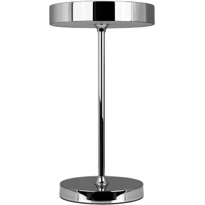Dyberg Larsen Starlight Akku-Tischleuchte LED H25,5 cm, Chrom