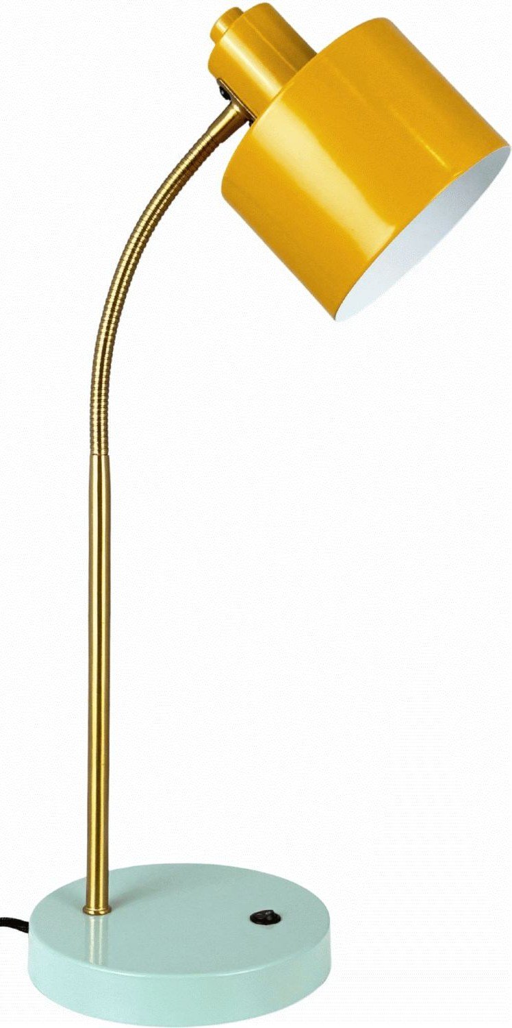 Dyberg Larsen Ocean Bordlampe Flex H45 cm, Karry/Turkis
