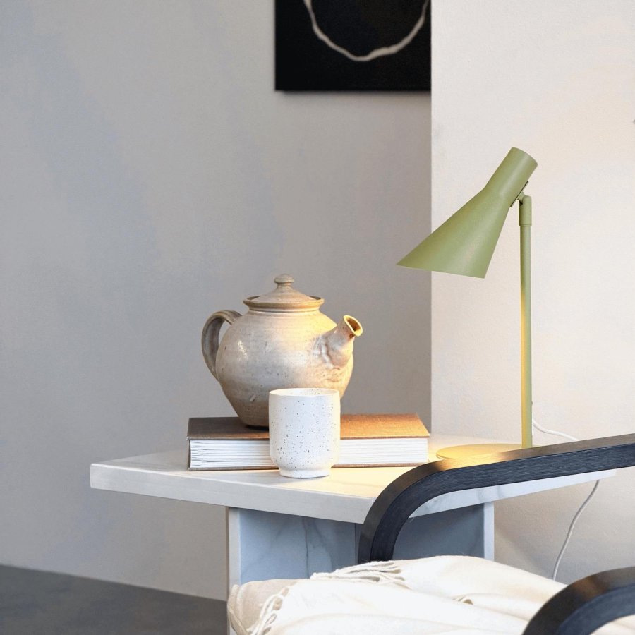 Dyberg Larsen DL12 Bordlampe Mini H39,5 cm, Gr�n