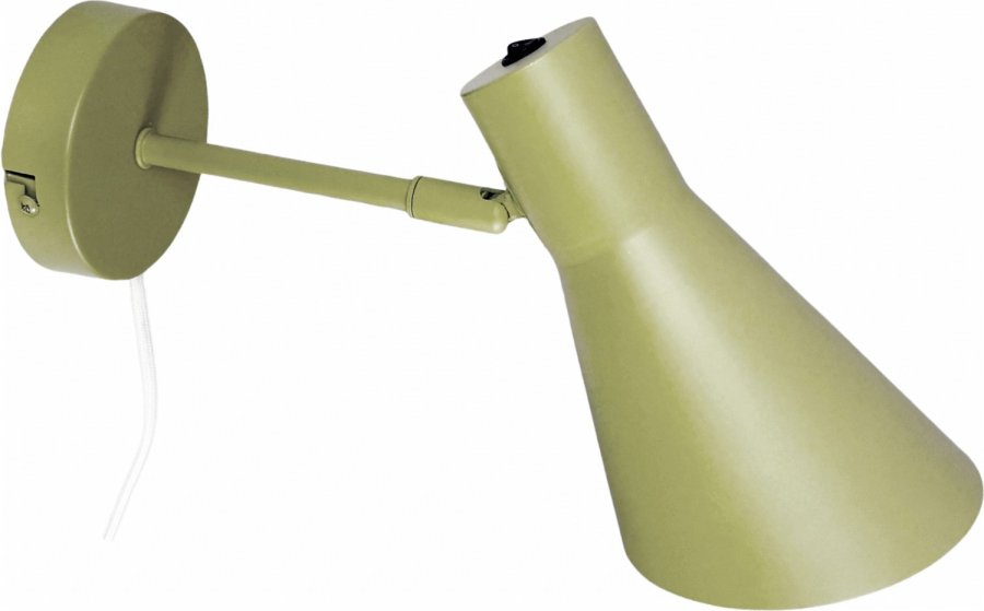 Dyberg Larsen DL12 Wandleuchte 20 cm, Gr&uuml;n