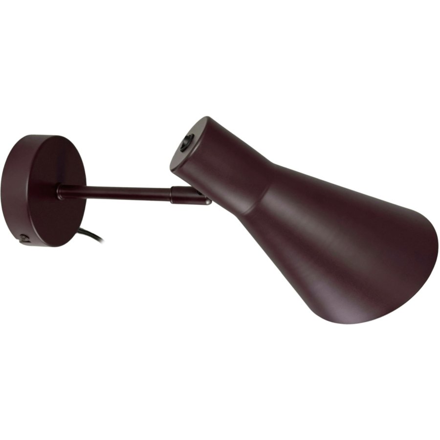 Dyberg Larsen DL12 Wandleuchte 20 cm, Braun