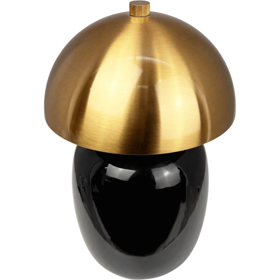 Dyberg Larsen Manhatten Tischleuchte LED H23 cm, Sort/Messing