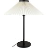 Dyberg Larsen Pliss&eacute; Bordlampe H60 cm, R�hvid