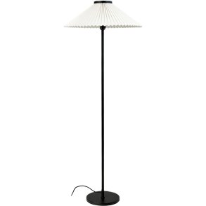 Dyberg Larsen Plissé Stehlampe H145 cm, Cremefarben