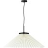 Dyberg Larsen Pliss&eacute; Pendel �50 cm, R�hvid
