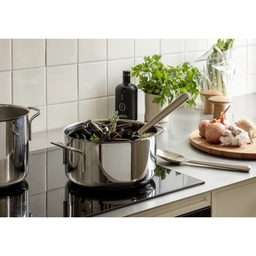 Eva Trio Gryde 24 cm/4,8 L, B�rstet St�l