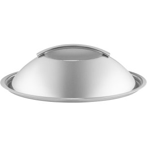 Eva Trio Kuppeldeckel 20 cm, Geb&uuml;rsteter Stahl