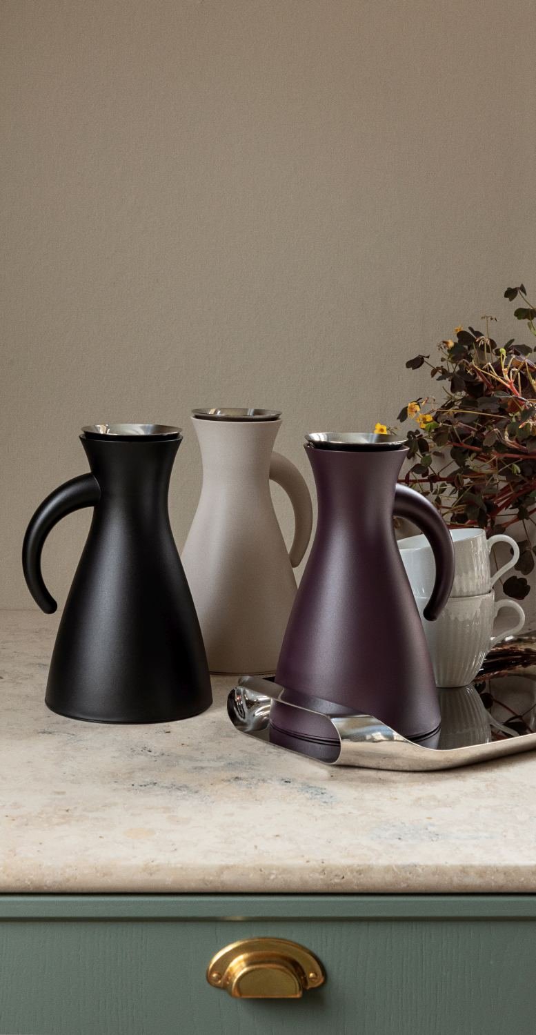 Eva Trio Termokande 0,5 L, Sort