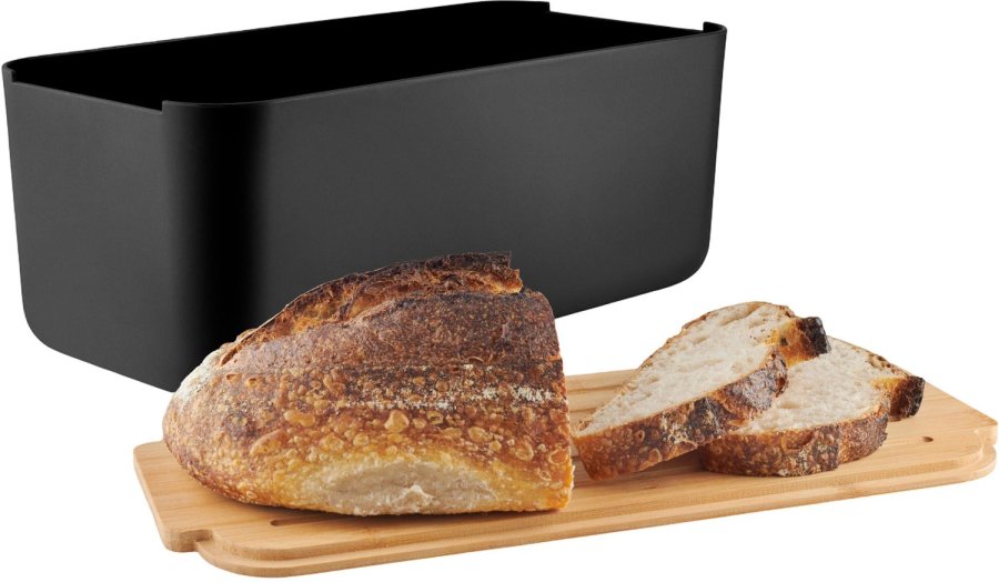 Eva Trio Nordic Kitchen Br�dkasse 42x19 cm, Sort