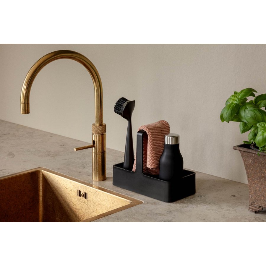Eva Trio Sink Sp&uuml;lset, Schwarz