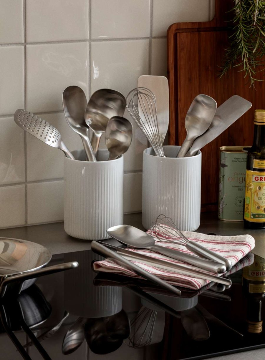 Eva Trio Green Tools Grydeske 23 cm, B�rstet St�l
