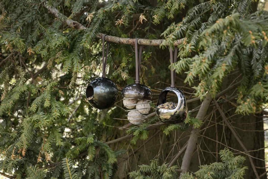 Eva Solo Fuglefoderholder Kurv H12,5 cm, Smoke