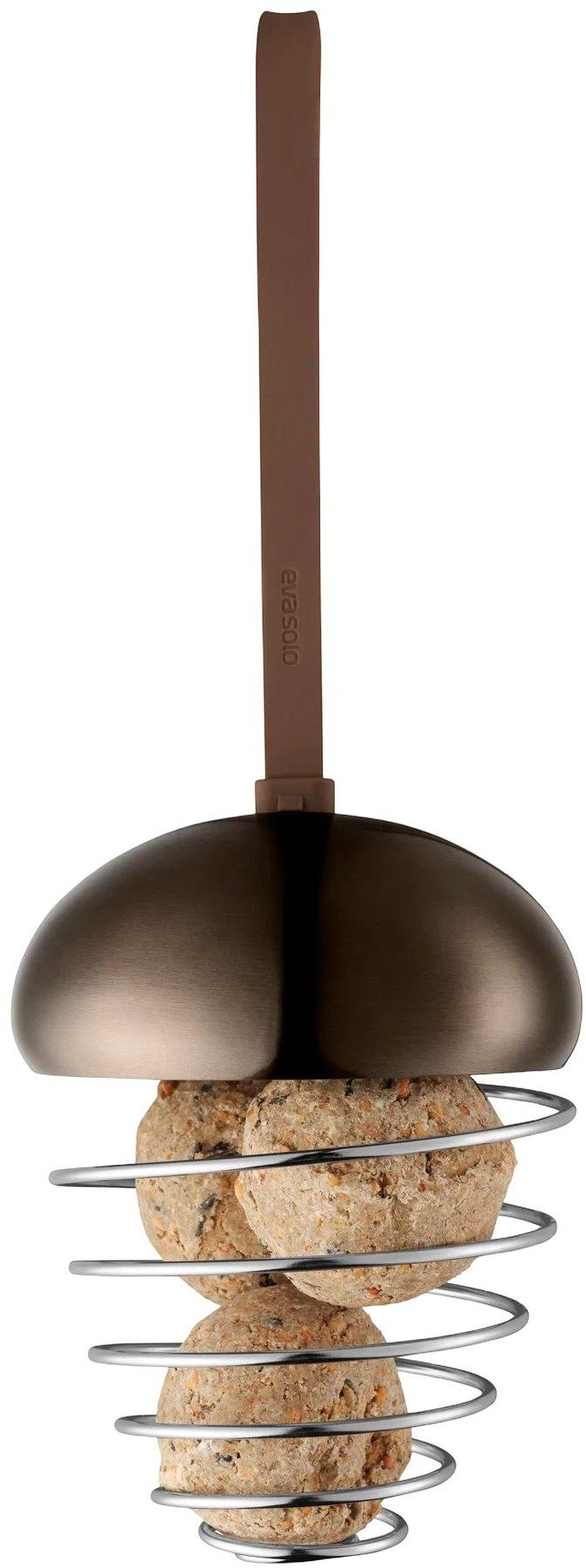 Eva Solo Fuglefoderholder Agern H15 cm, Brun