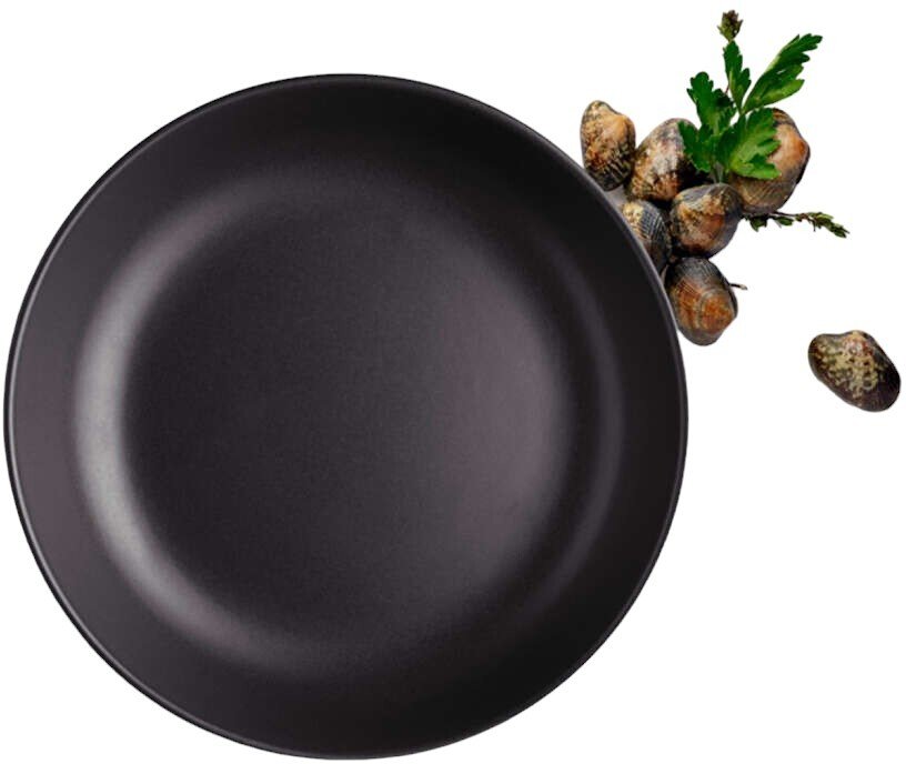 Eva Solo Nordic Kitchen Tiefer Teller 20 cm, Schwarz