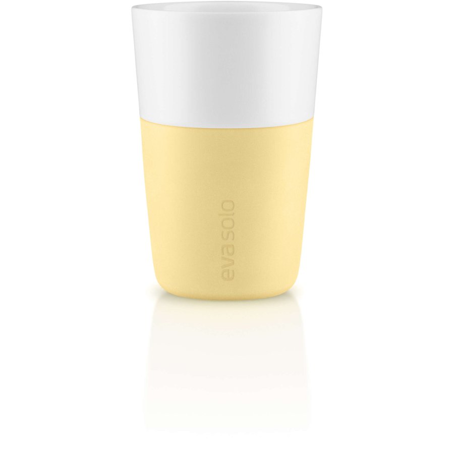 Eva Solo Cafe Latte-krus 2 stk. 360 ml, Lemon drop