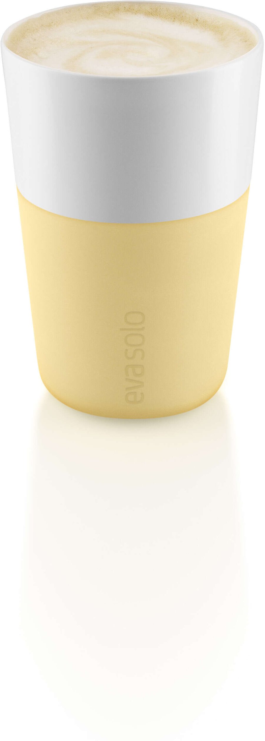 Eva Solo Cafe Latte-krus 2 stk. 360 ml, Lemon drop