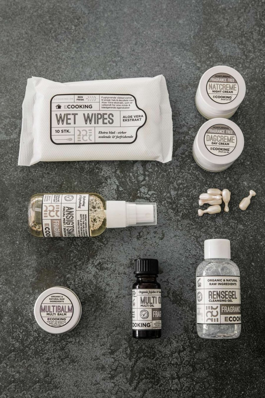 Ecooking Starterkit Parfumefri m. Rensegel