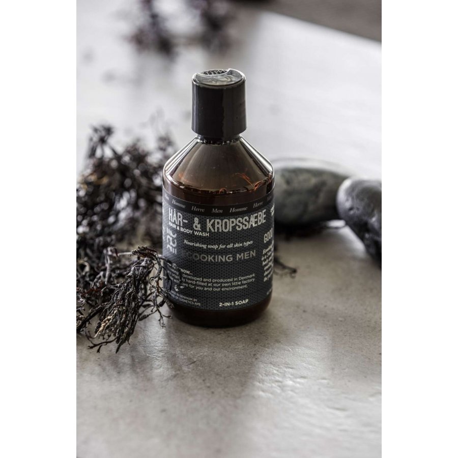 Ecooking Hår- & Kropssæbe Men, 250 ml
