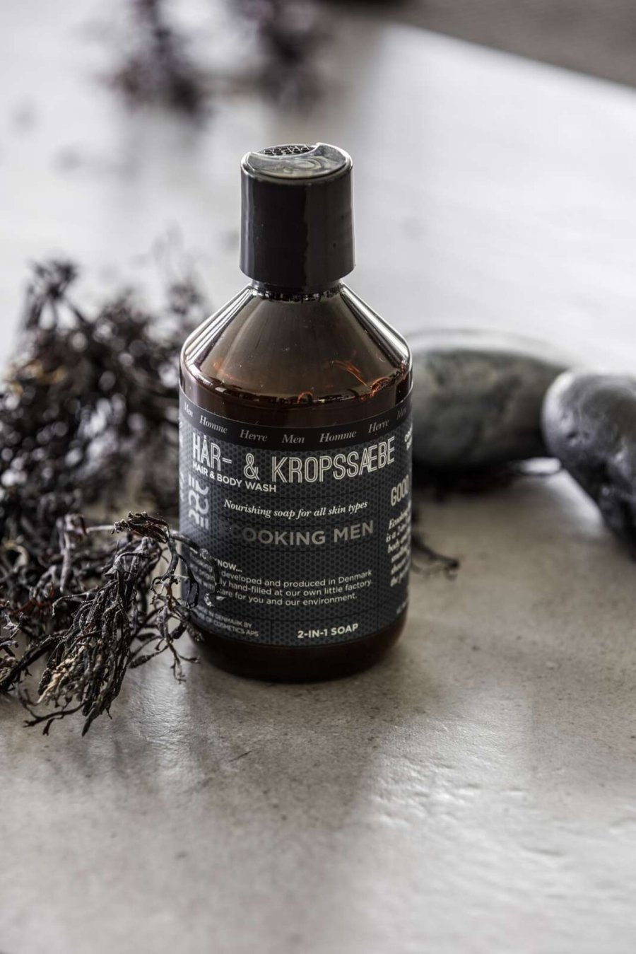 Ecooking Hår- & Kropssæbe Men, 250 ml