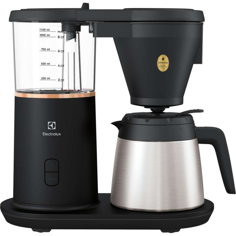 Electrolux Explore 7 Kaffeemaschine m. Thermoskanne und Aromafunktion 1,1 L, Granitschwarz