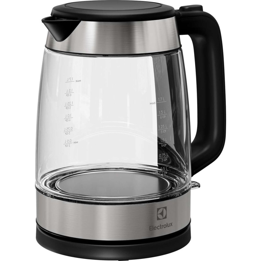 Electrolux Create 4 Elektrischer Wasserkocher 1,7 l, Granit Schwarz