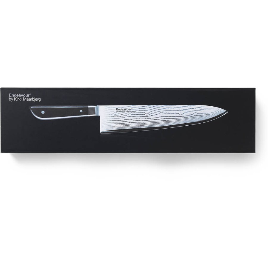 Endeavour Big Chopper Kochmesser 24 cm, Schwarz