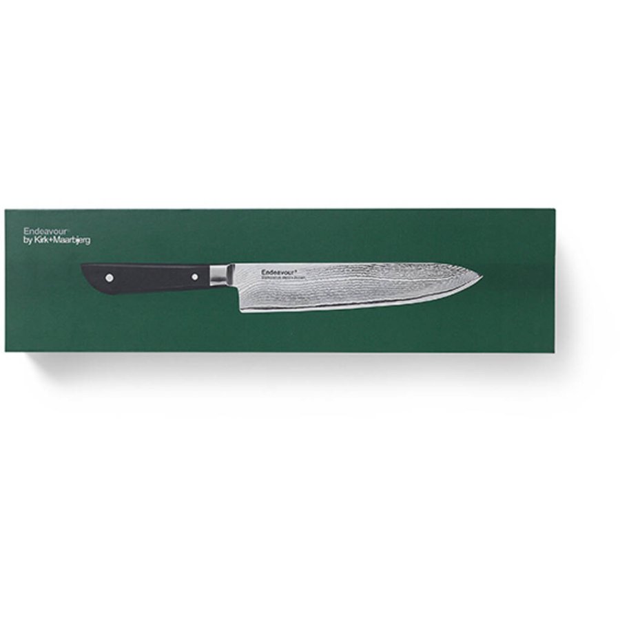 Endeavour Green Chopper Kochmesser 20 cm, Schwarz