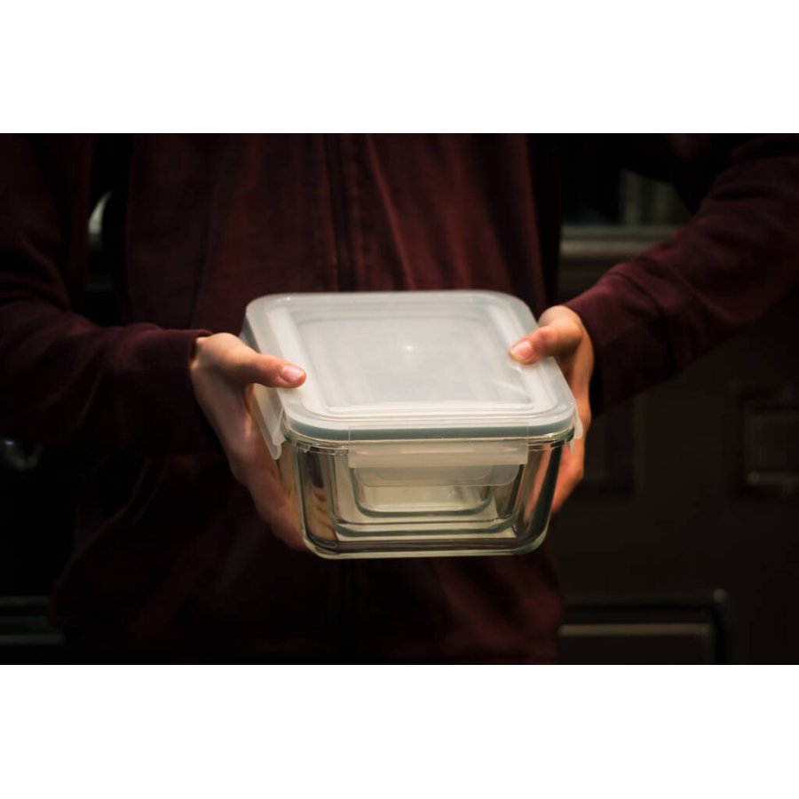 Endeavour Foodbox Haushaltsbox 20x16 cm, Glas