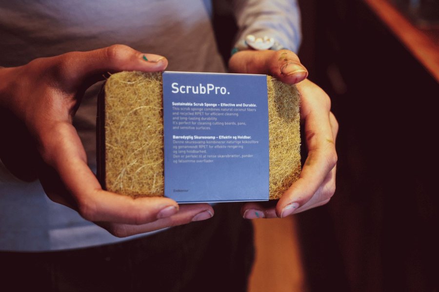 Endeavour Scrubpro Schwamm 2er Set, Grau