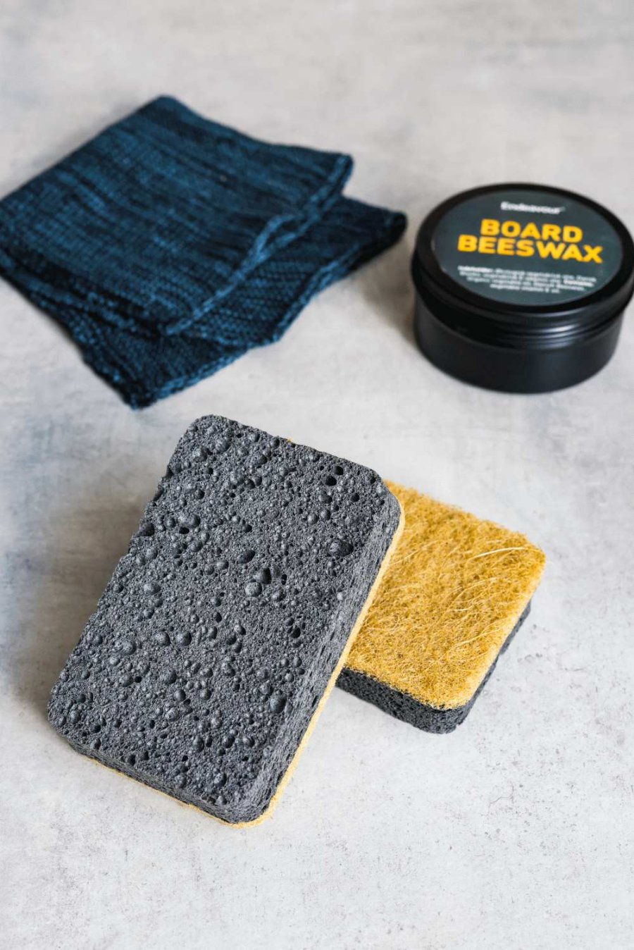 Endeavour Scrubpro Schwamm 2er Set, Grau