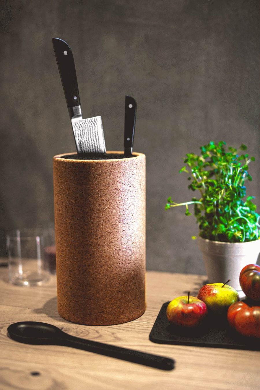 Endeavour Messerhalter H26 cm, Kork