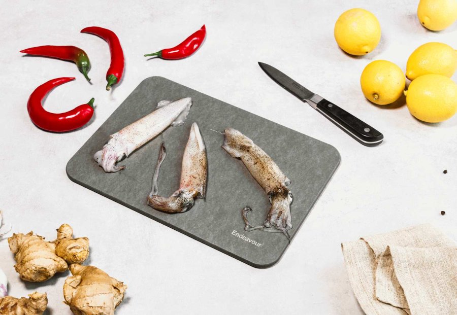 Endeavour Schneidebrett 35x17 cm, Grau