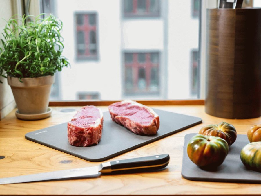 Endeavour Schneidebrett 2er Set 35,5x23,5 cm, Grau