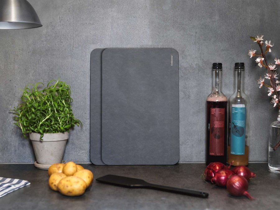 Endeavour Schneidebrett 2er Set 35,5x23,5 cm, Grau