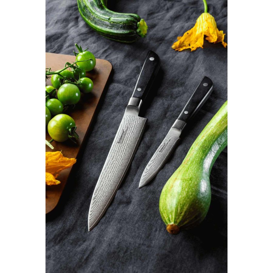 Endeavour Green Edition Messer 2er Set, Schwarz