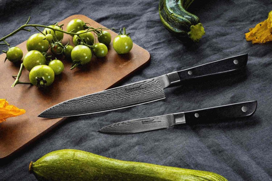 Endeavour Green Edition Messer 2er Set, Schwarz