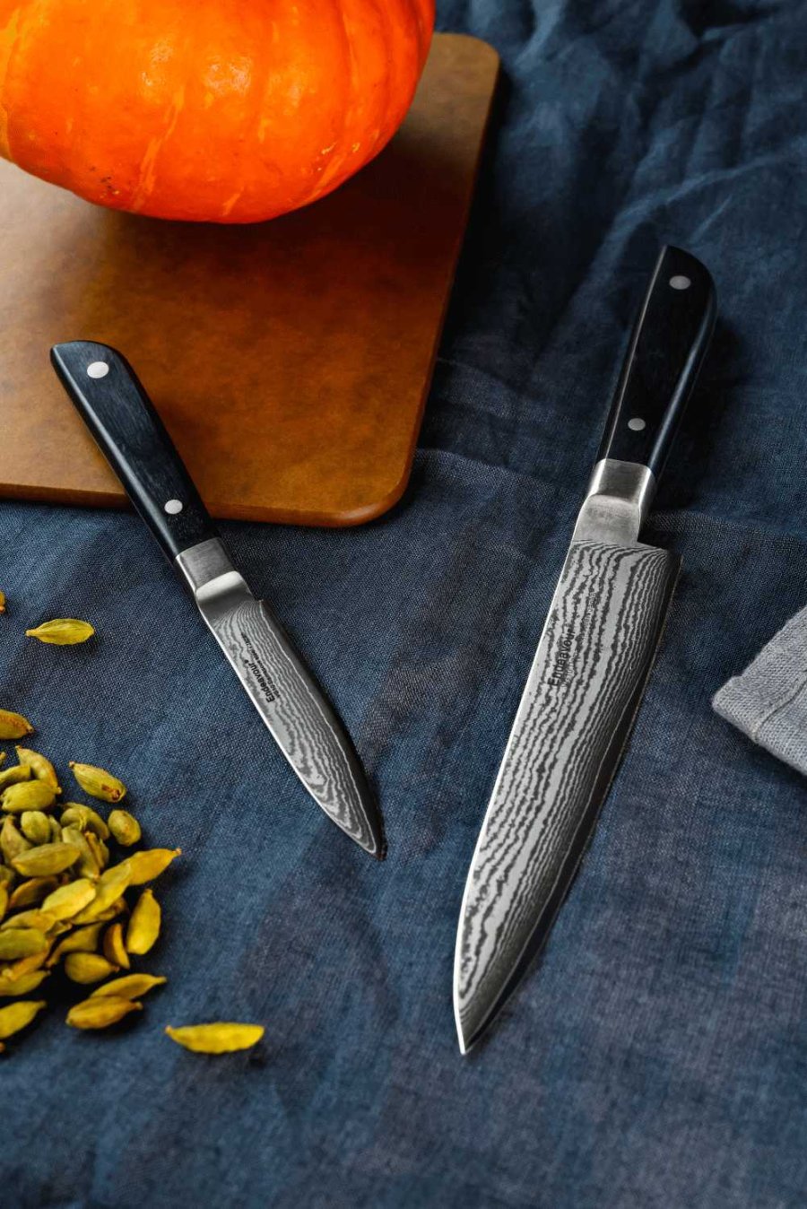 Endeavour Green Edition Messer 2er Set, Schwarz