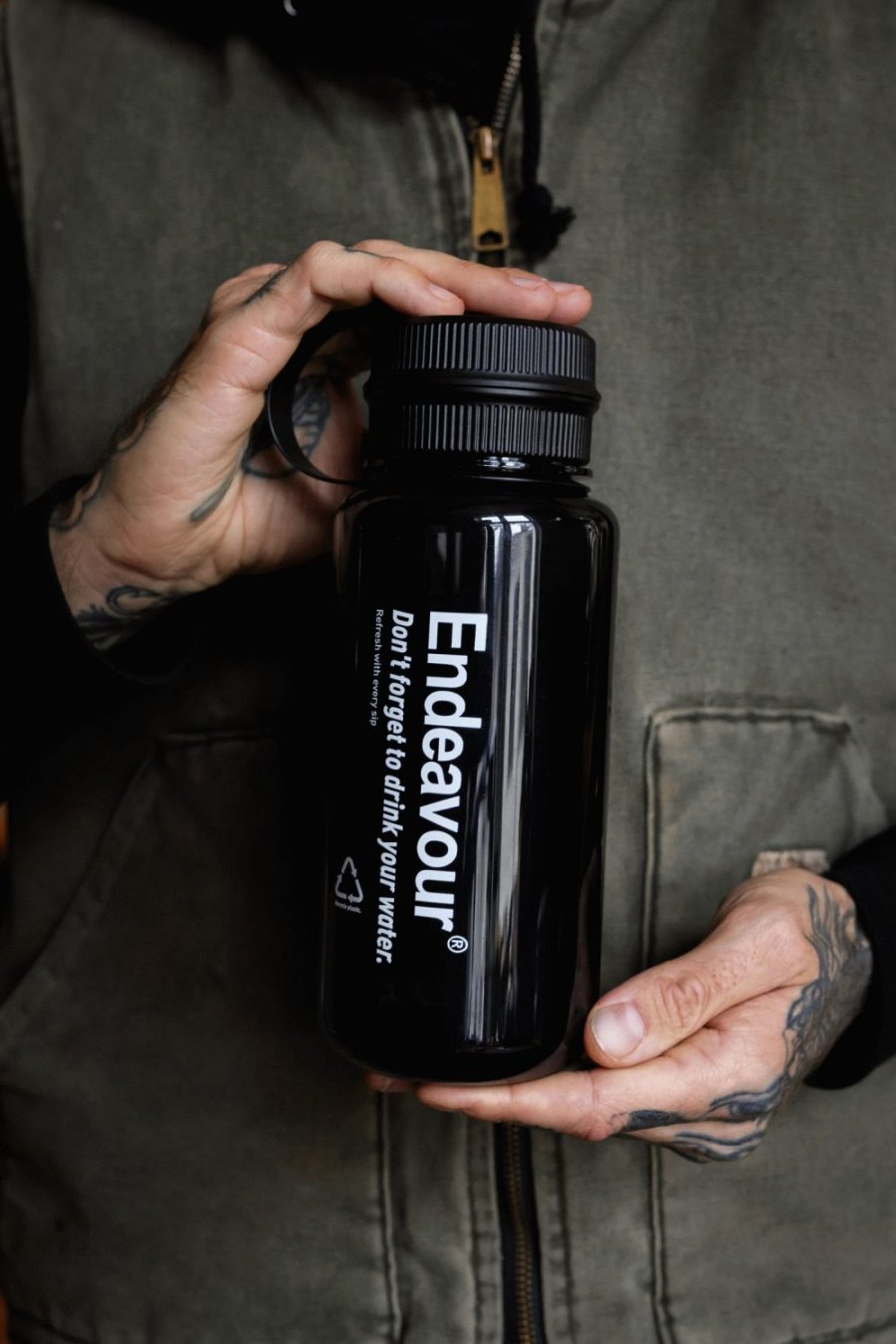 Endeavour Drikkedunk 800 ml, Sort
