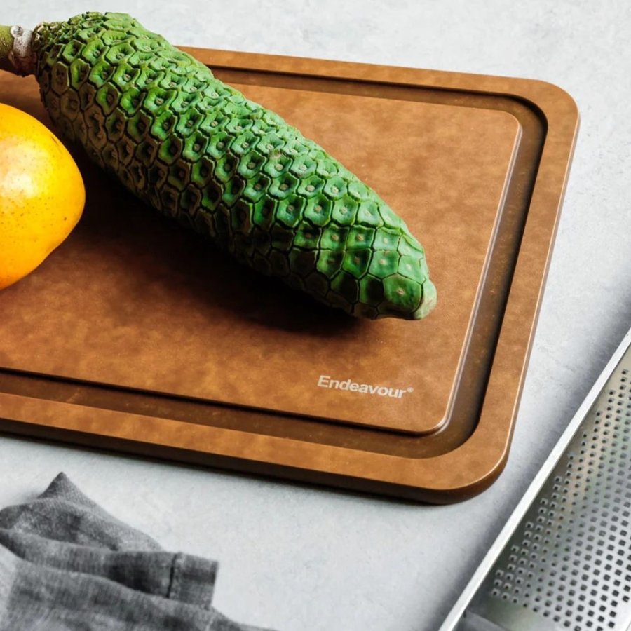 Endeavour Schneidebrett 34x21,5 cm, Braun