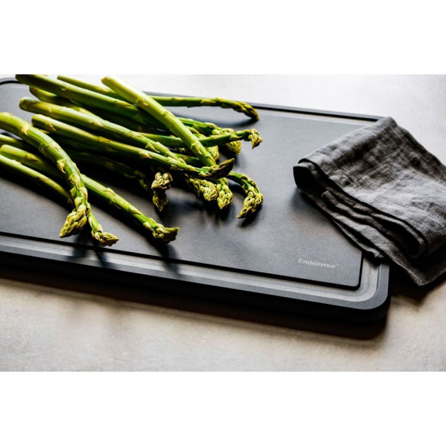Endeavour Schneidebrett 50x30 cm, Schwarz
