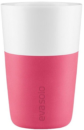 Eva Solo Café Latte-krus 2 stk. 360 ml, Berry red