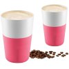Eva Solo Café Latte-krus 2 stk. 360 ml, Berry red