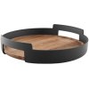 Eva Solo Nordic Kitchen Serviertablett 35 cm, Eiche/Schwarz